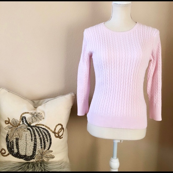 Gap Stretch Baby Pink knitted sweater med - Picture 1 of 5